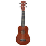 Vidaxl ukuleleset mit Tasche für Kinder Sopran 21 '' Darkhout Colored
