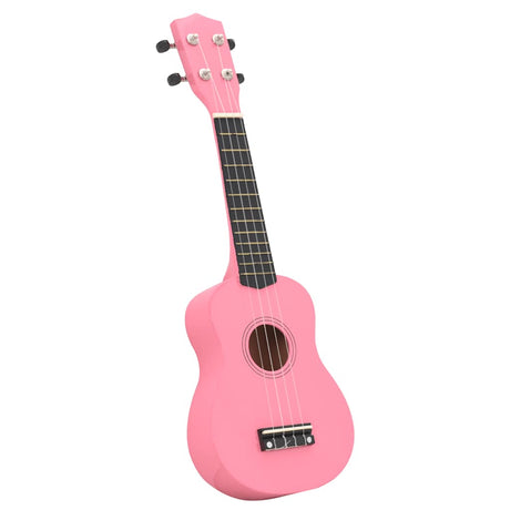 Vidaxl Ukulele-Set mit Tasche für Kinder Sopran 21'' rosa