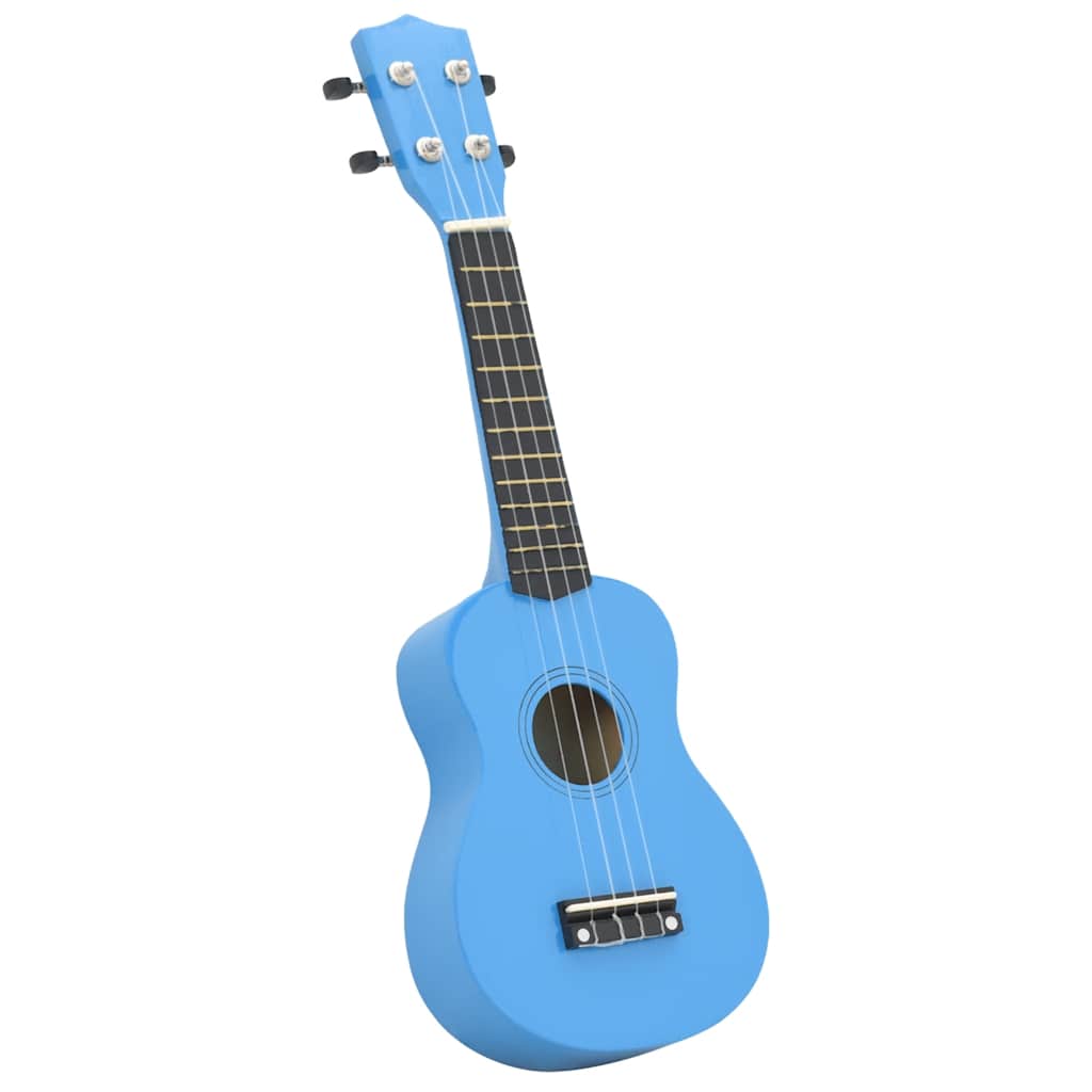 Vidaxl Ukulele-Set mit Tasche für Kinder Sopran 21'' blau