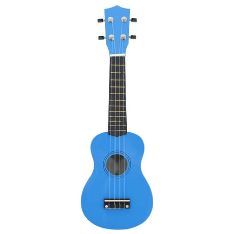 Vidaxl Ukulele-Set mit Tasche für Kinder Sopran 21'' blau