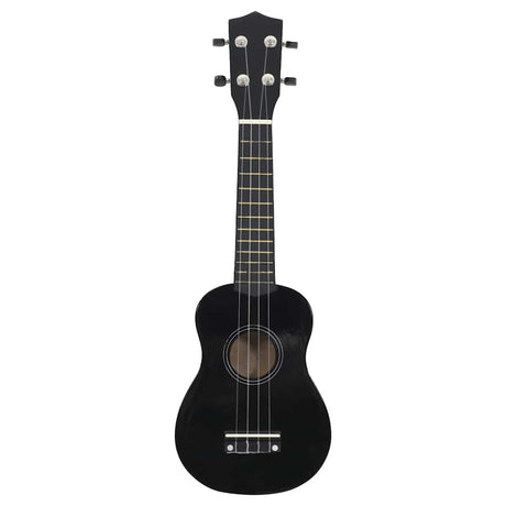 Vidaxl Ukulele-Set mit Tasche für Kinder Sopran 23'' schwarz