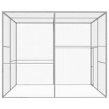 VIDAXL -Katzenkäfig 3x3x2,5 m verzinkter Stahl