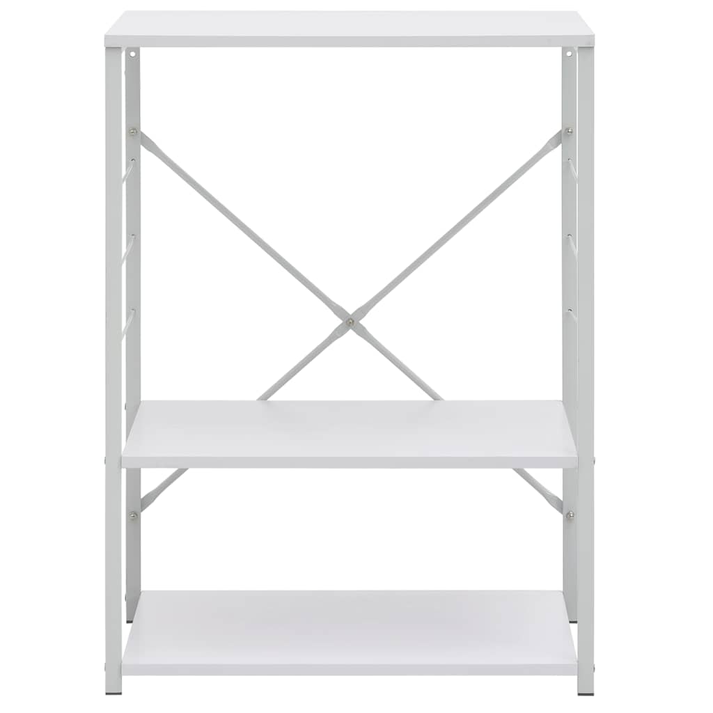 VIDAXL -Mikrowellenschrank 60x39.6x79.5 cm verarbeitetes Holz weiß