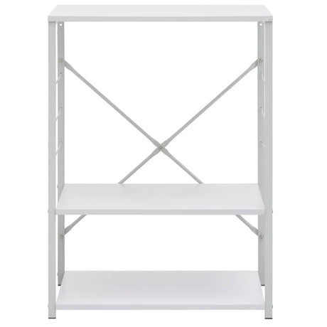 VIDAXL -Mikrowellenschrank 60x39.6x79.5 cm verarbeitetes Holz weiß