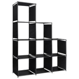Vidaxl opbergkast trapvormig 130x45x170 cm stof