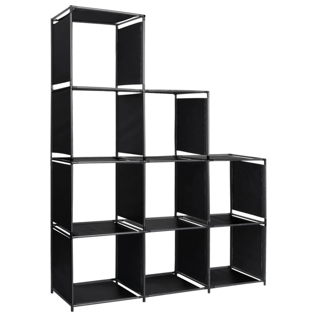 Vidaxl opbergkast trapvormig 130x45x170 cm stof