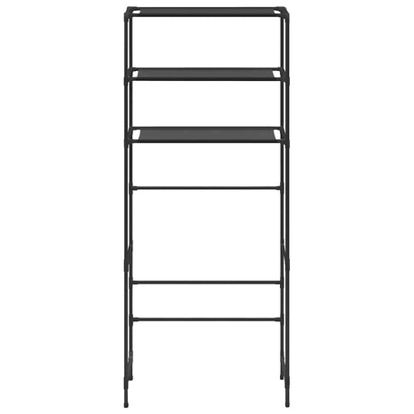 VIDAXL-LAGE ROK für Boven Waschmaschine 3-layer 69x28x169 cm Schwarz