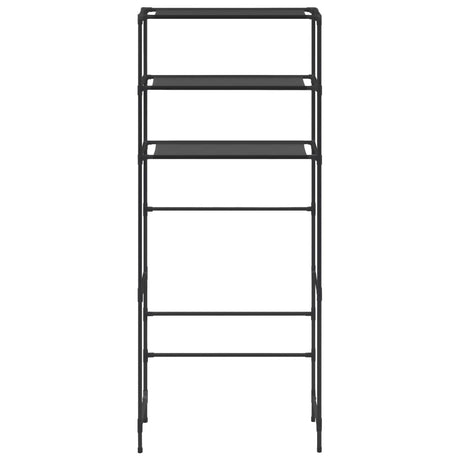 VIDAXL-LAGE ROK für Boven Waschmaschine 3-layer 69x28x169 cm Schwarz