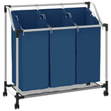 Vidaxl Wass Sourter mit 3 Machen Stael Blue