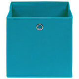 VIDAXL -Speicherboxen 10 PCs 32x32x32 cm Stoff Baby Blau