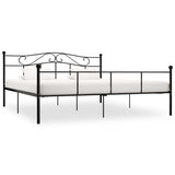 Vidaxl bedframe metaal zwart 180x200 cm