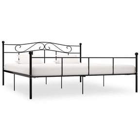 Vidaxl bedframe metaal zwart 180x200 cm