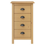 Vidaxl dressoir hill 46x35x80 cm massief grenenhout