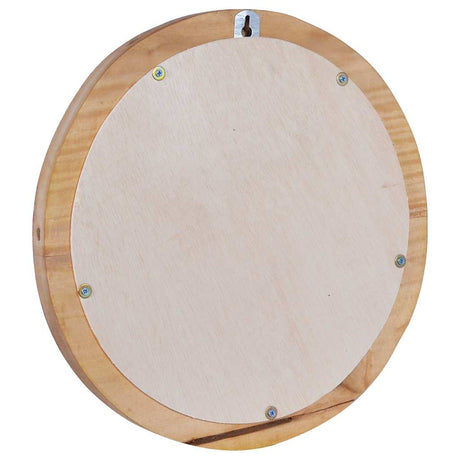 Vidaxl -Wandspiegel um 40 cm Teakholz Holz