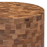 Vidaxl salontafel 60x60x35 cm massief teakhout