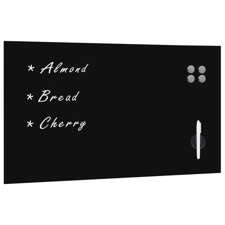 VIDAXL -Magnetbrettwand Montage 120 x 60 cm Glas