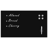 VIDAXL -Magnetbrettwand Montage 120 x 60 cm Glas