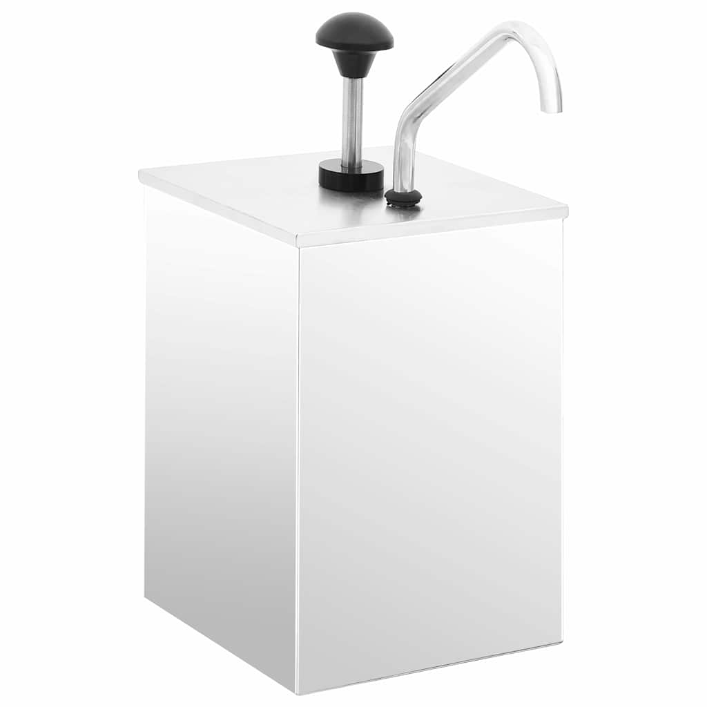 Vidaxl -Sauce -Spender 3.5 L Edelstahl