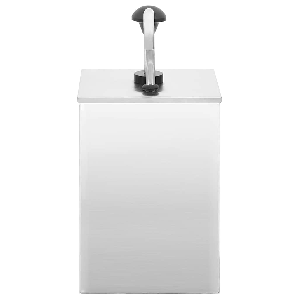 Vidaxl -Sauce -Spender 3.5 L Edelstahl