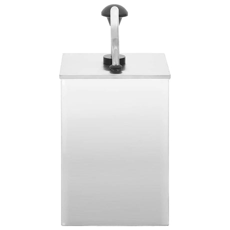 Vidaxl -Sauce -Spender 3.5 L Edelstahl