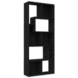 Vidaxl boekenkast 67x24x161 cm bewerkt hout zwart