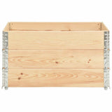 VIDAXL Palletopzetranden 3 ST 50x100 cm Festkiefer