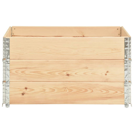 VIDAXL Palletopzetranden 3 ST 50x100 cm Festkiefer