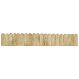 Vidaxl -Gazonkanten 2 PCs 120 cm imprägnierte Kiefer