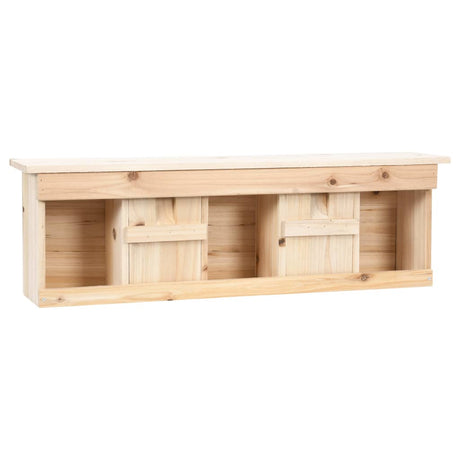 Vidaxl Musssenhuis mit 5 Zimmern 68x15x21 cm Vurenhout