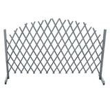 Vidaxl Garden Slat Arbeit 1,8x1 m Festkiefergrau