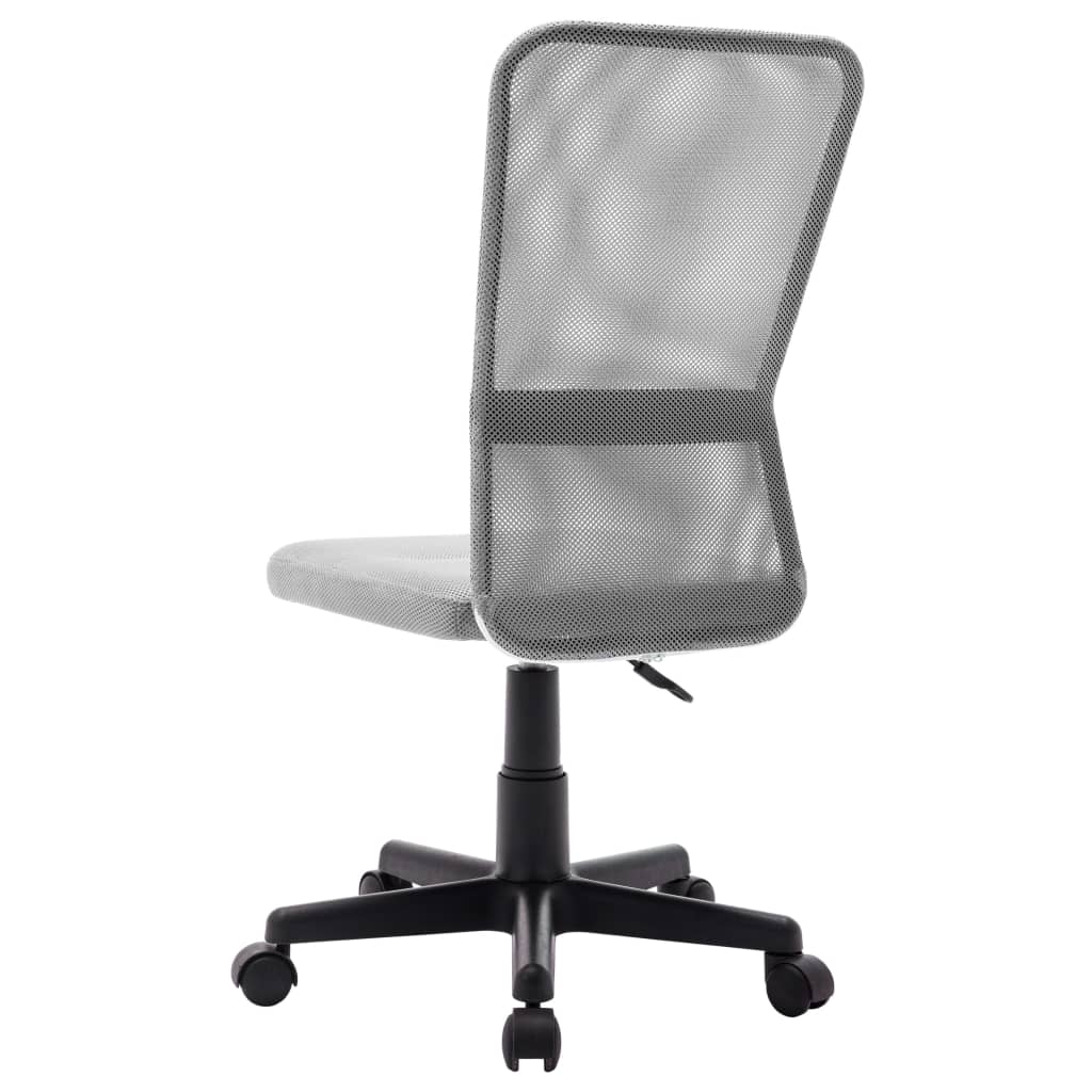 Vidaxl kantoorstoel 44x52x100 cm mesh stof grijs
