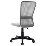 Vidaxl kantoorstoel 44x52x100 cm mesh stof grijs