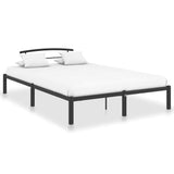 Vidaxl bedframe metaal zwart 120x200 cm