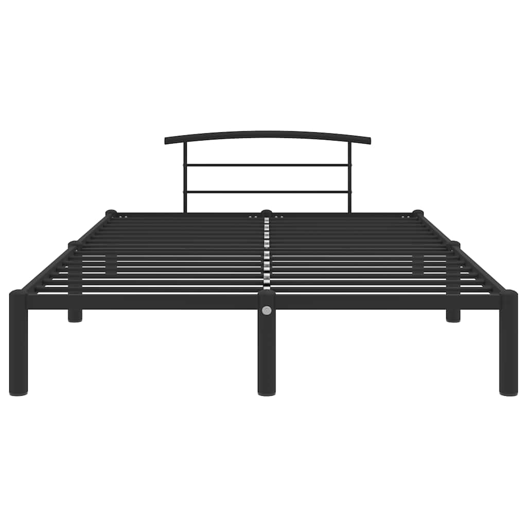Vidaxl bedframe metaal zwart 120x200 cm
