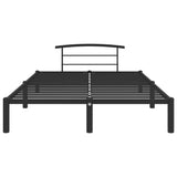 Vidaxl bedframe metaal zwart 160x200 cm