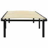 Vidaxl bedframe metaal zwart 100x200 cm