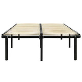 Vidaxl bedframe metaal zwart 160x200 cm