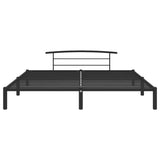 Vidaxl bedframe metaal zwart 200x200 cm
