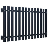 VIDAXL -Zauntafel 170,5x125 cm Pulver -Stahl -Anthrazit