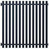 VIDAXL -Zauntafel 170,5x170 cm Pulver -Stahl -Anthrazit
