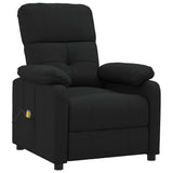 Vidaxl massagestoel stof zwart