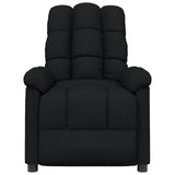 Vidaxl massagestoel stof zwart