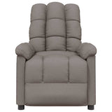 Vidaxl massagestoel stof taupe