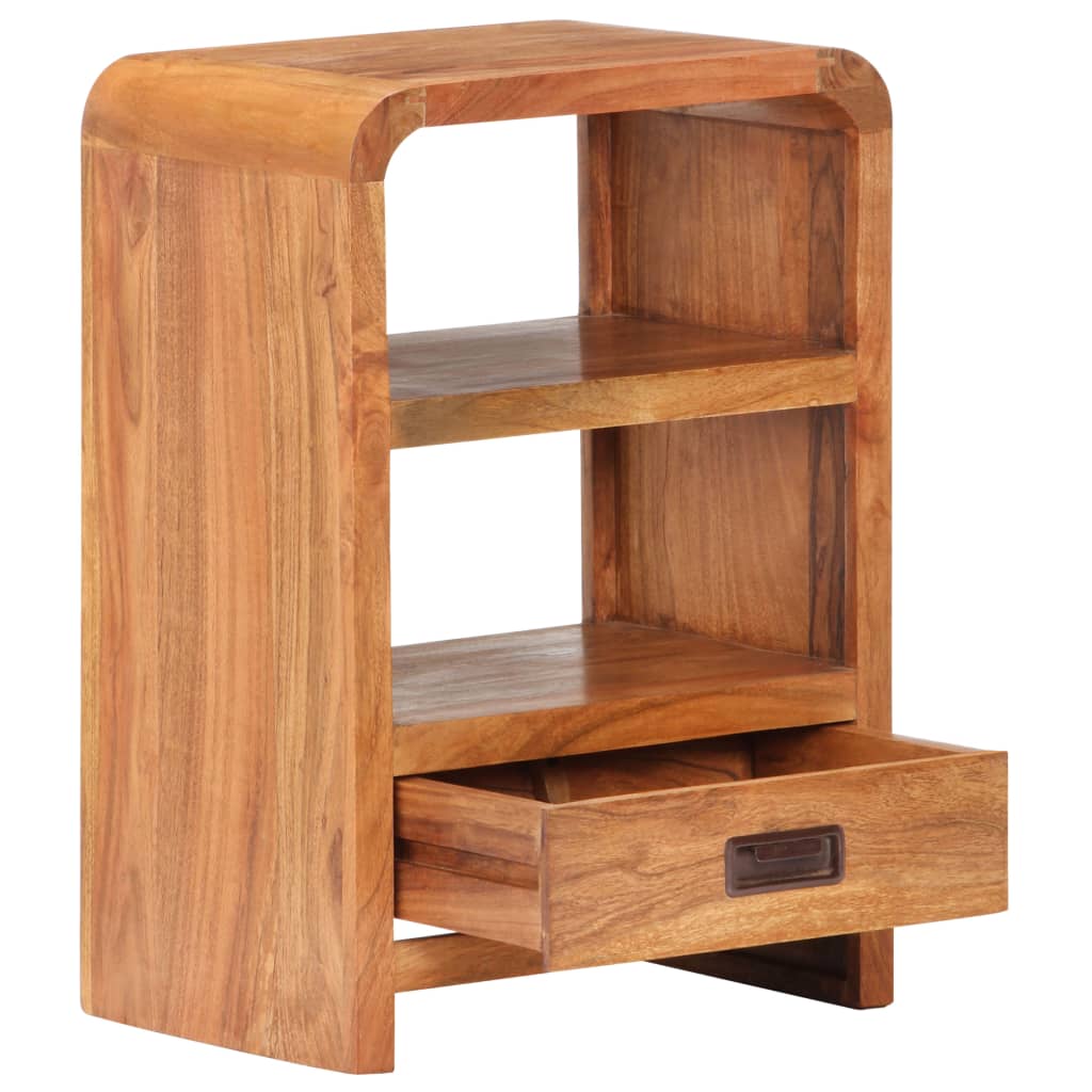 Vidaxl nachtkastje 40x30x60 cm acaciahout met honingafwerking