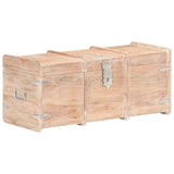 Vidaxl opbergkist 90x40x40 cm massief acaciahout