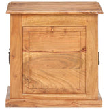 Vidaxl kist 40x40x40 cm massief acaciahout