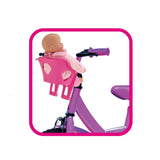Niedlicher Babypuppen-Fahrradsitz in Rosa