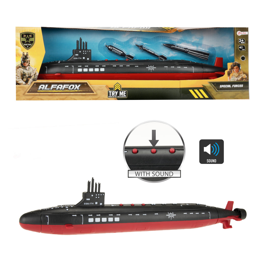 Toi-toys Unterwasserwelt schwarz 43 cm mit Licht und Ton