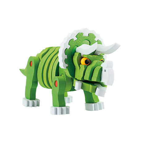 Toi-toys Bastelpuzzle Tricera Junior 25,8 cm grün 59-teilig