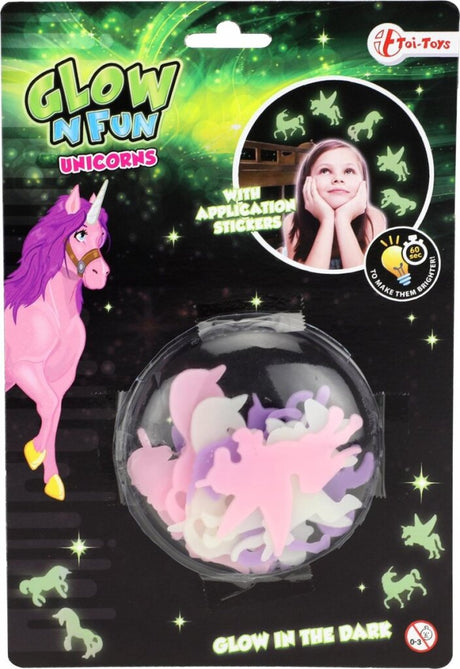 Toi-toys leuchtende Aufkleber Einhorn